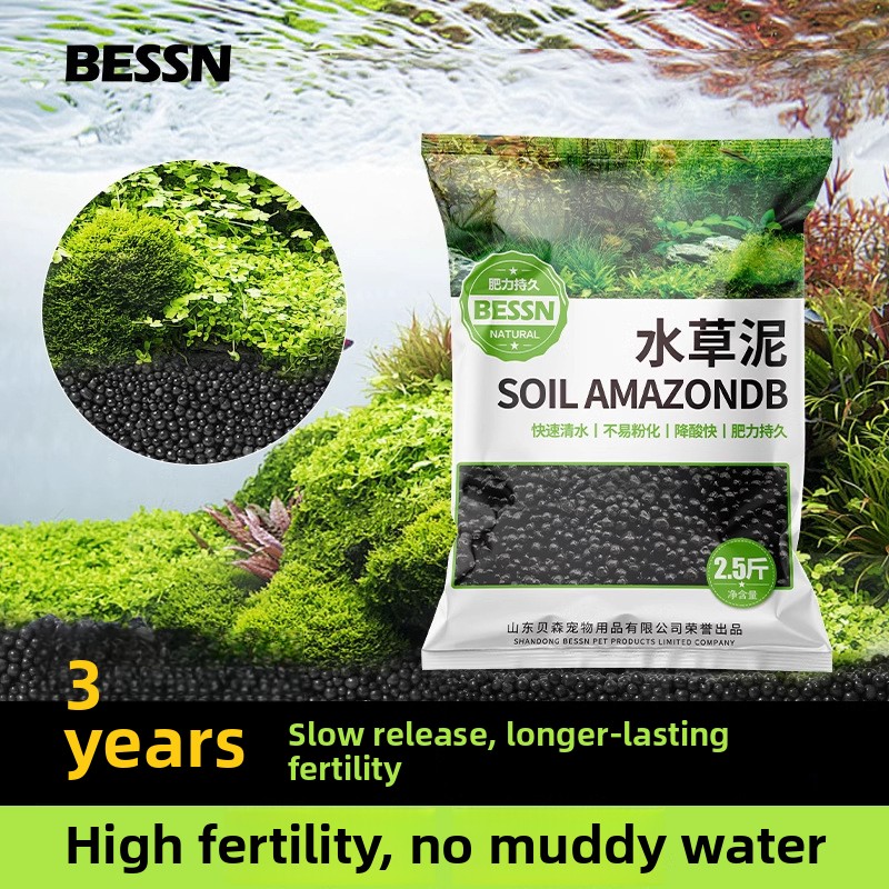 Aquarium Plant Root Tabs - BESSN Aquarium Substrate Bundle - Pre-Washed
