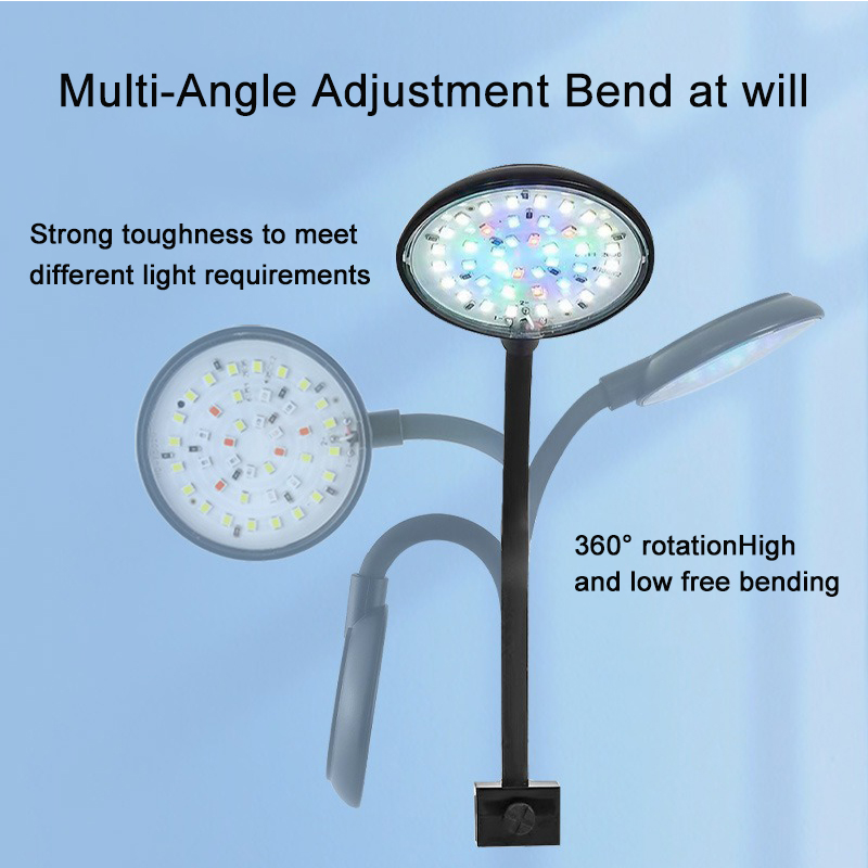 USB Aquarium LED Lamp Fish Tan - مراجعة Aquarium Plant Ornament وسعره