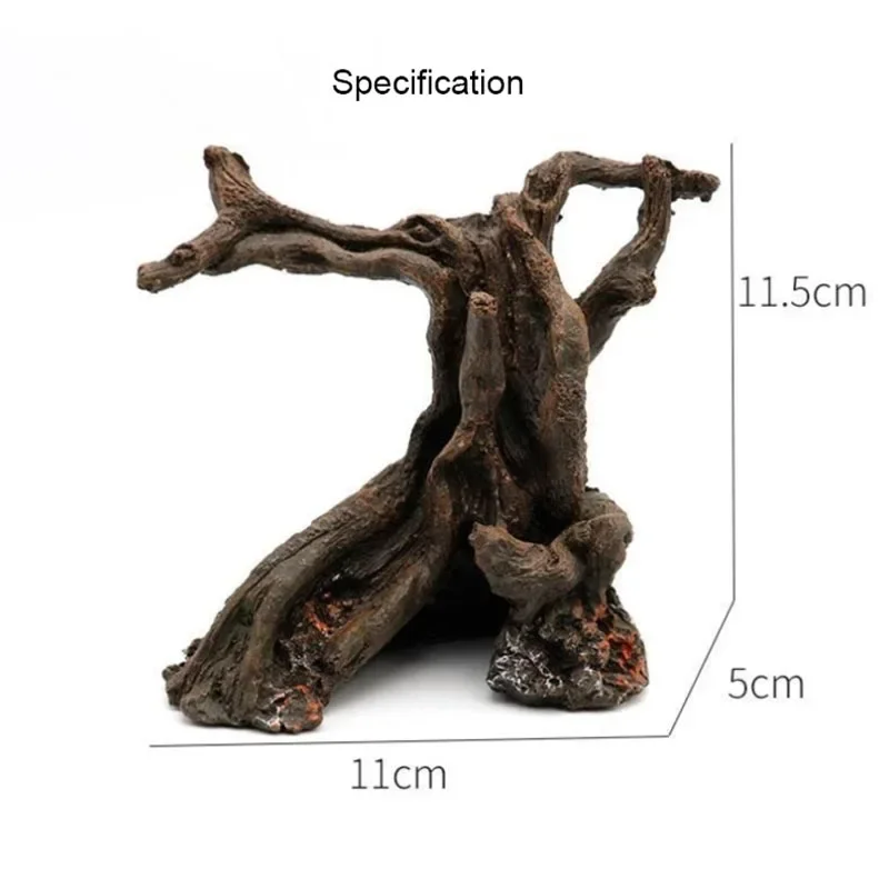 Resin Tree Cave Holes Aquarium - مراجعة Aquarium Plant Guide وسعره