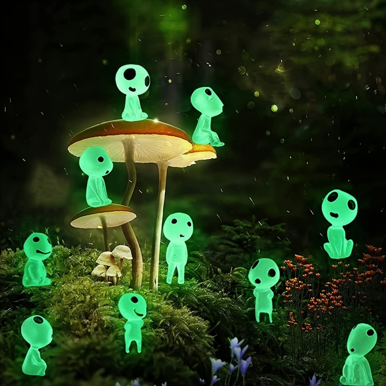 10pcs Glow-in-the-Dark Tree El - مراجعة Aquarium Plant Guide وسعره