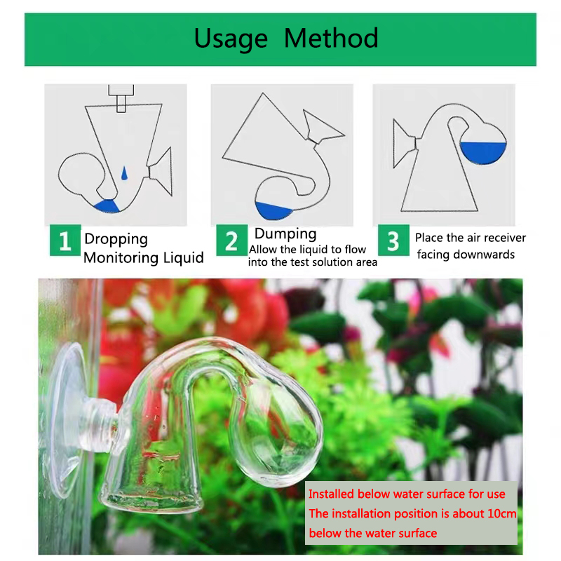 Glass Aquarium CO2 Indicator F - مراجعة Glass Co2 Drop Checker وسعره