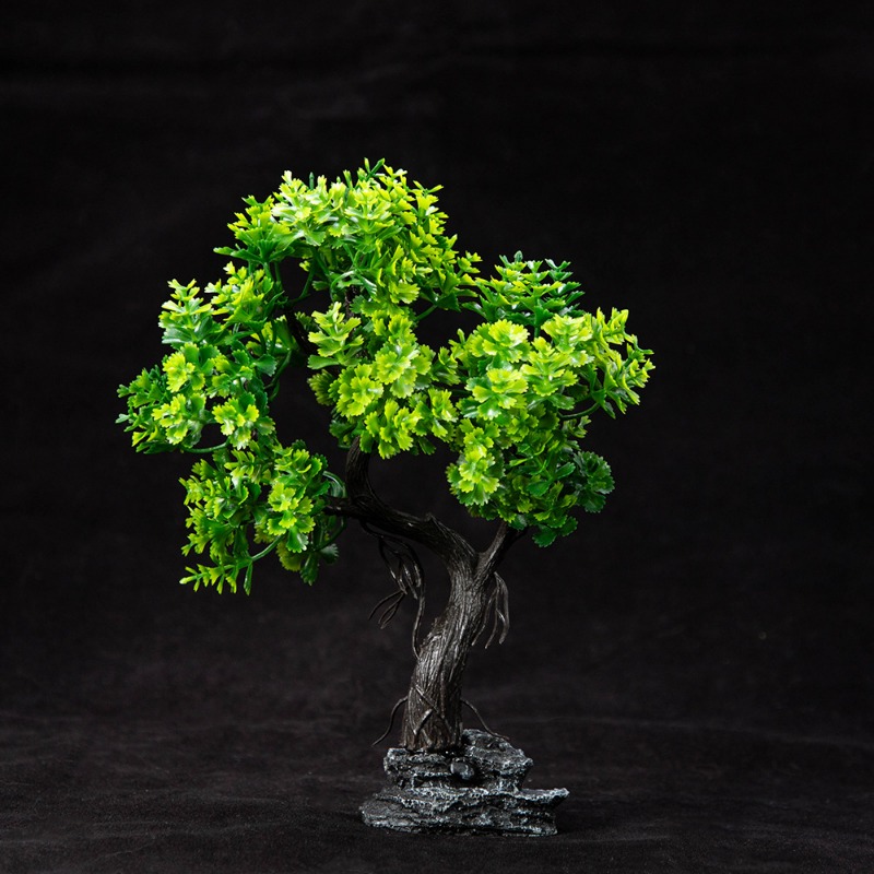 New Simulation Moss Tree Fish  - مراجعة Aquarium Plant Guide وسعره
