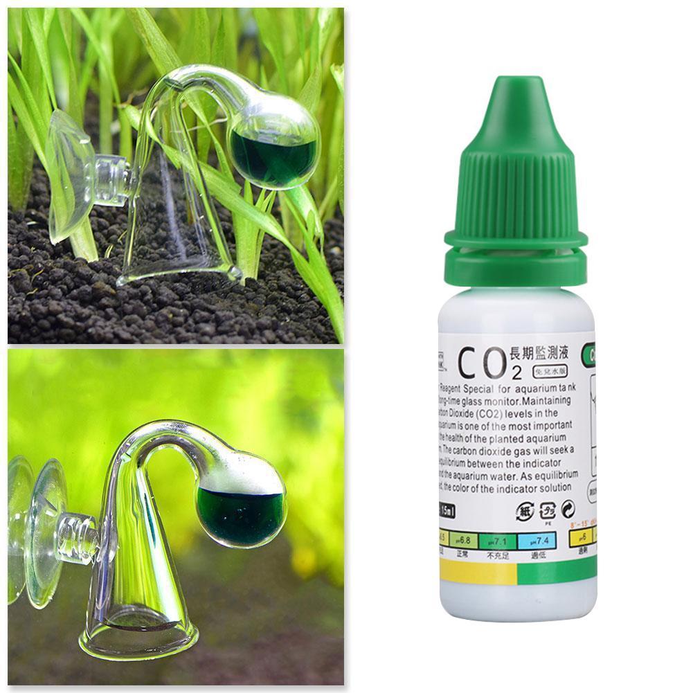15ml Fish Tank CO2 Diffuse Gla - مراجعة Glass Co2 Drop Checker وسعره