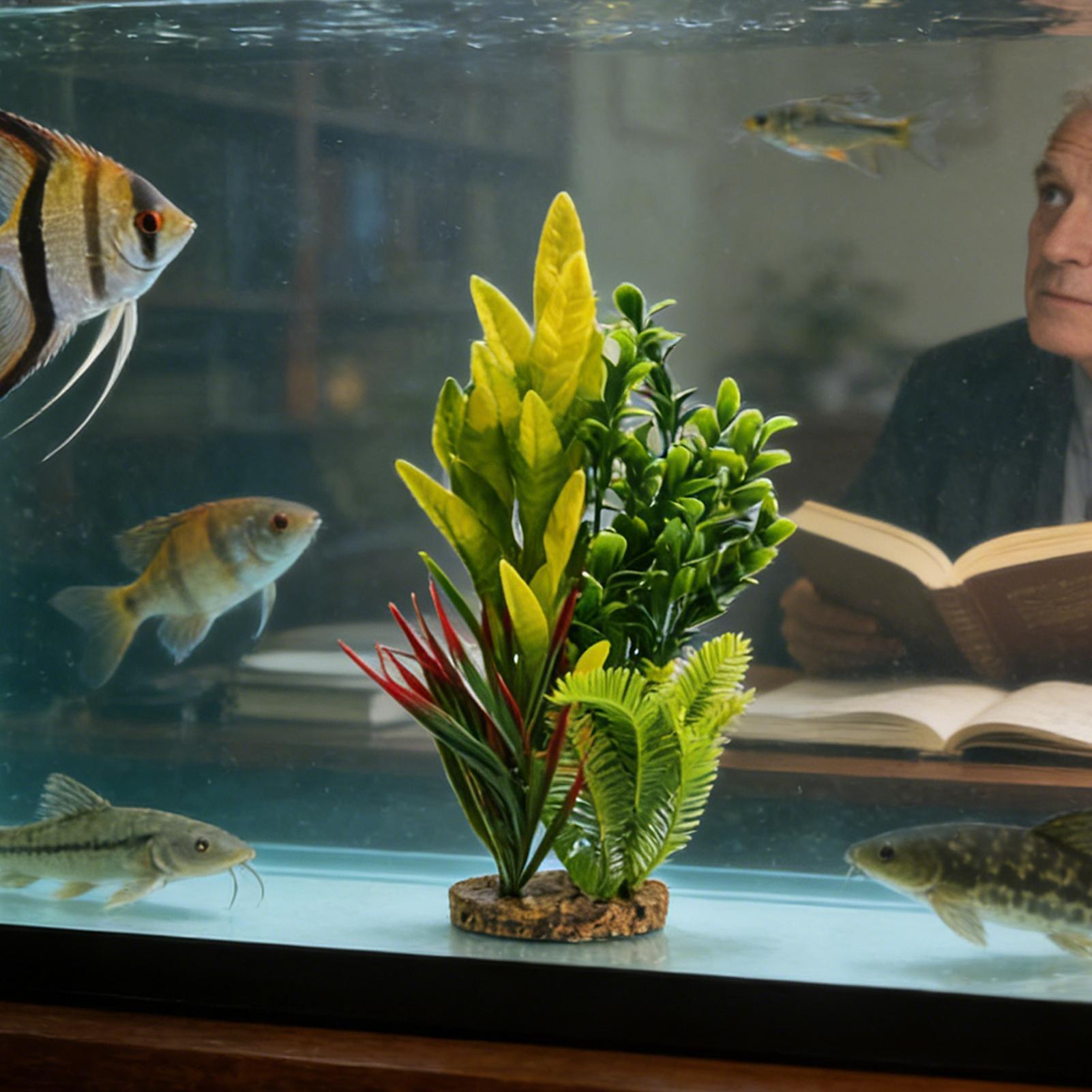 Artificial Aquarium Plants Fis - مراجعة Planted Aquarium For Beginners وسعره