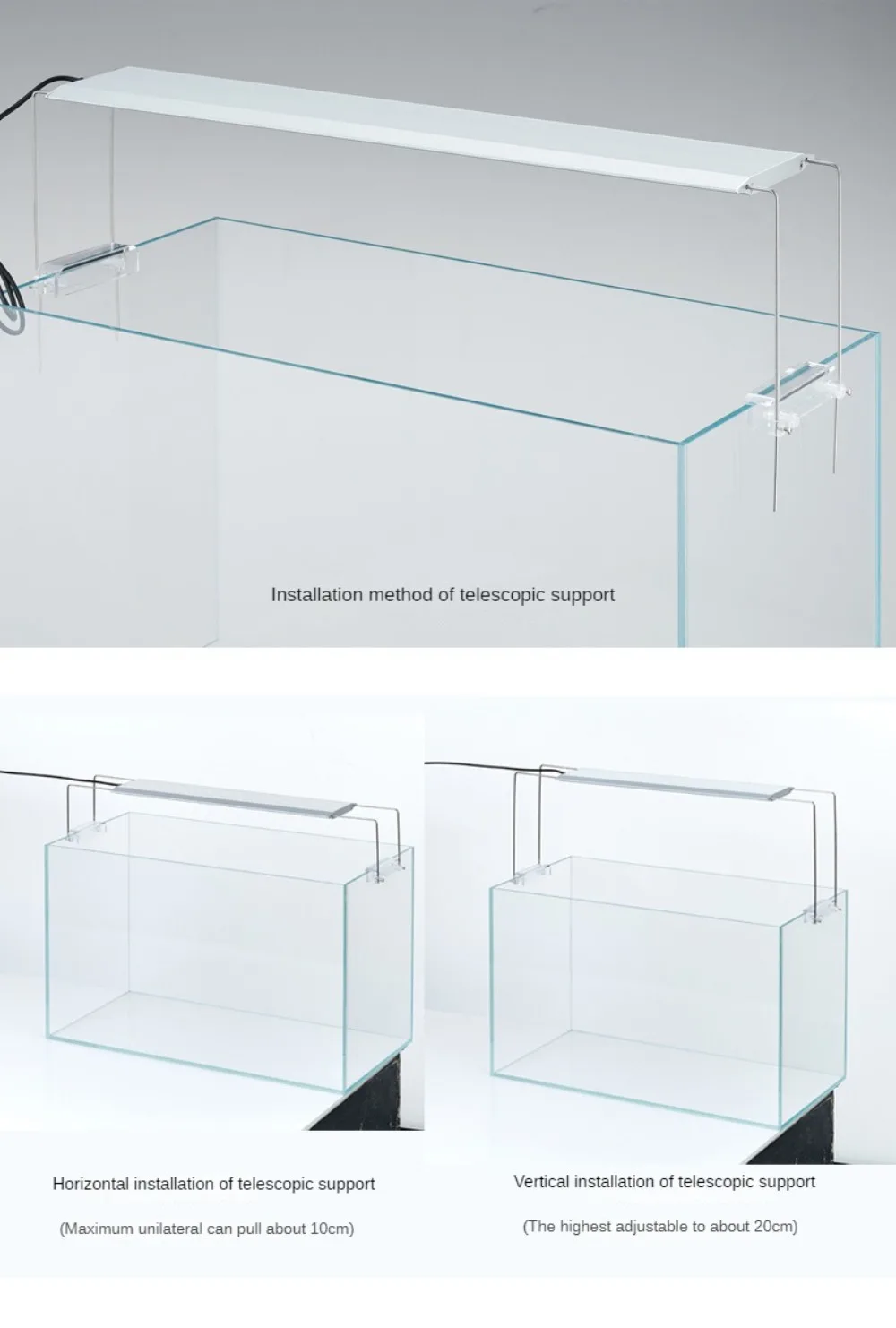 LED Light Aquarium Lighting Aq - مراجعة Planted Aquarium Freshwater وسعره