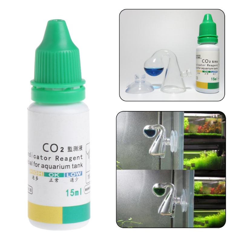 CO2 Fish Tank Diffuse Glass Dr - مراجعة Glass Co2 Drop Checker وسعره