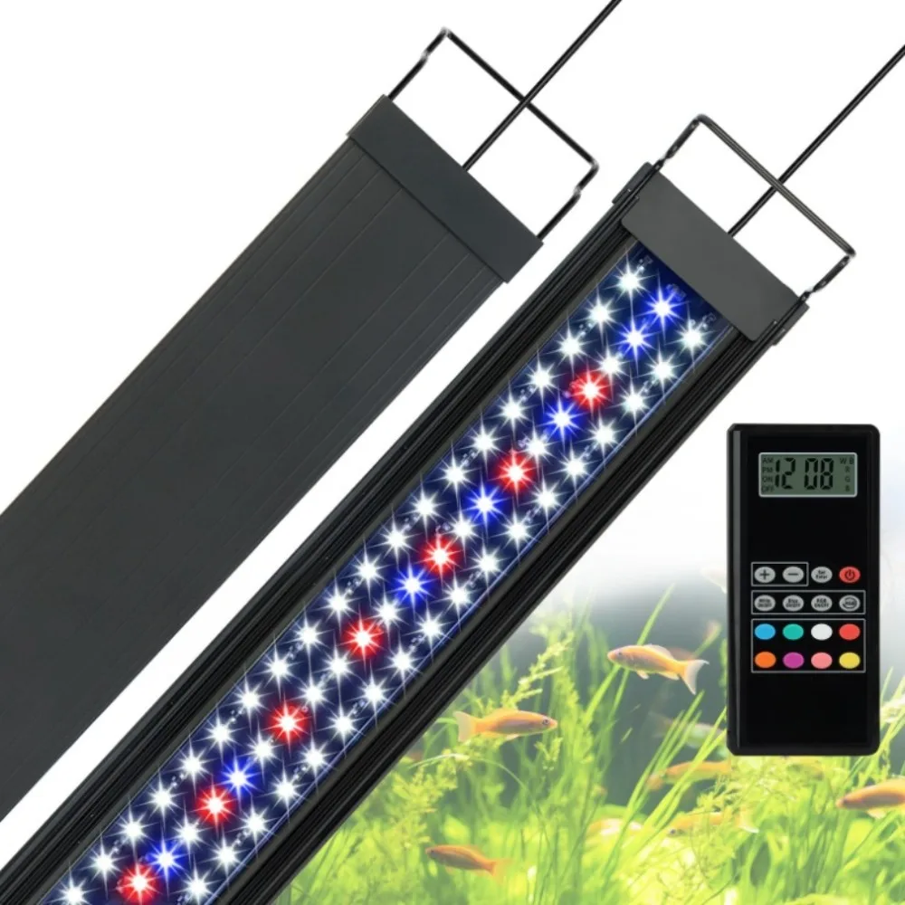 Programmable LED Aquarium Ligh - مراجعة Planted Aquarium Algae Control وسعره