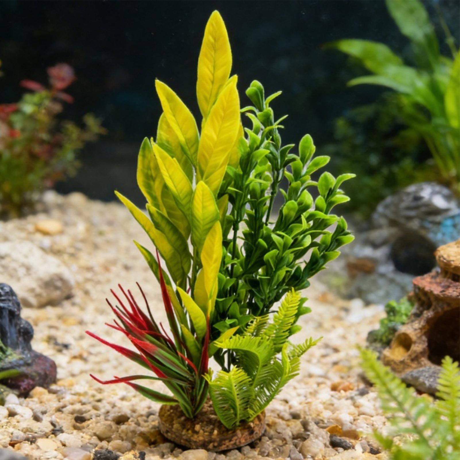 Fake Plants For Aquarium Fish  - مراجعة Planted Aquarium For Beginners وسعره