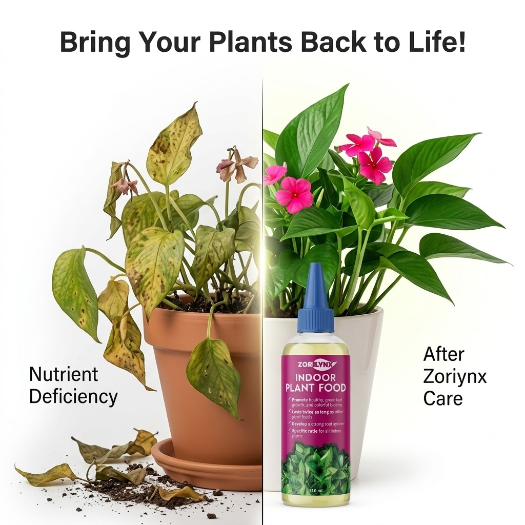 ZORILYNX Indoor Plant Food Liq - مراجعة Liquid Fertilizer All In وسعره