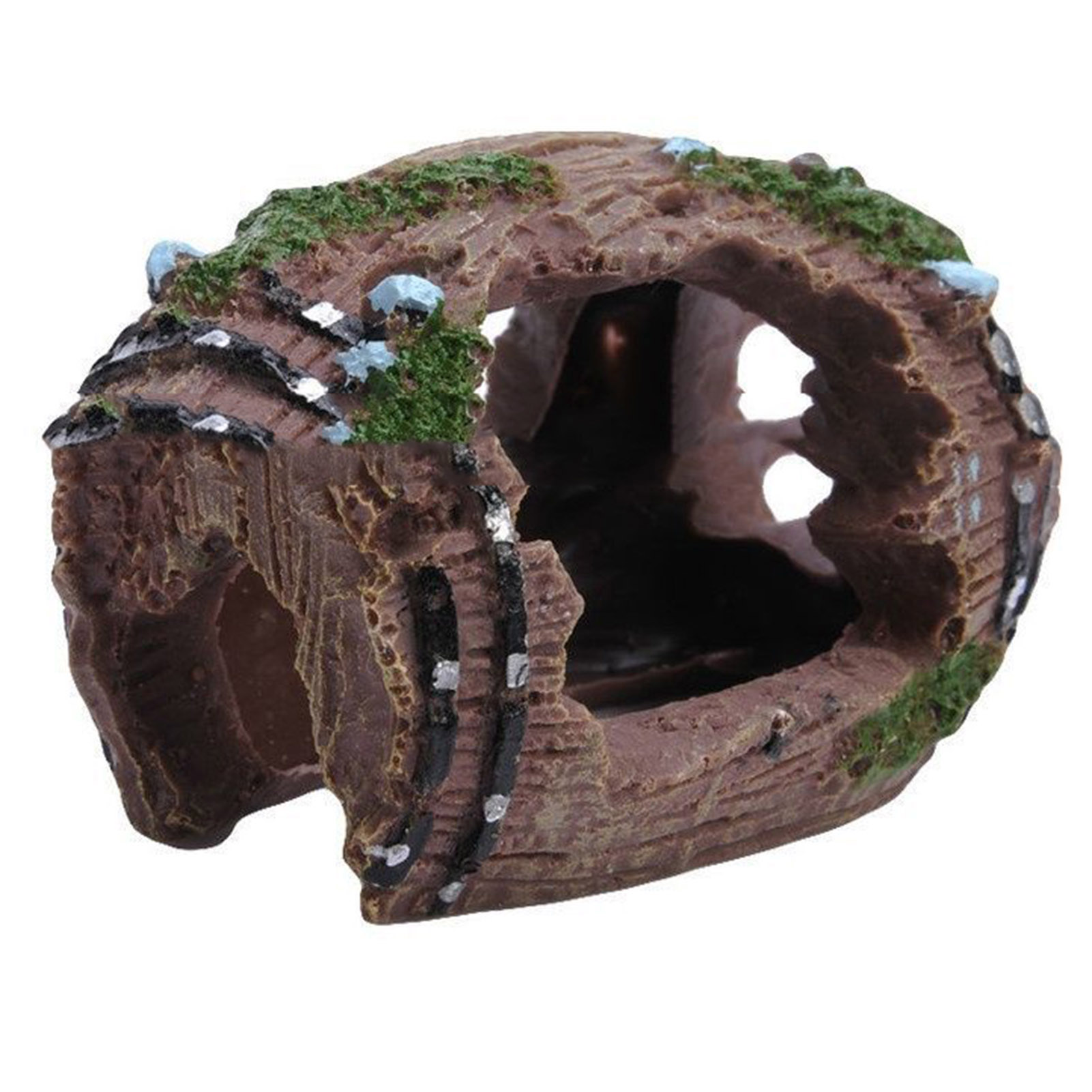 Aquarium Ornament Hollow Hole  - مراجعة Aquarium Plant Guide وسعره