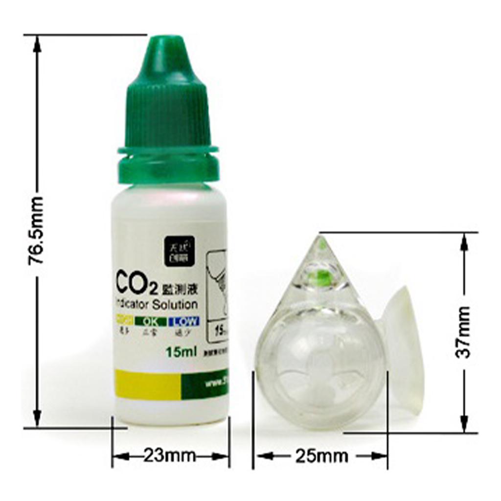 CO2 Drop Checker Aquarium Moni - مراجعة Glass Co2 Drop Checker وسعره