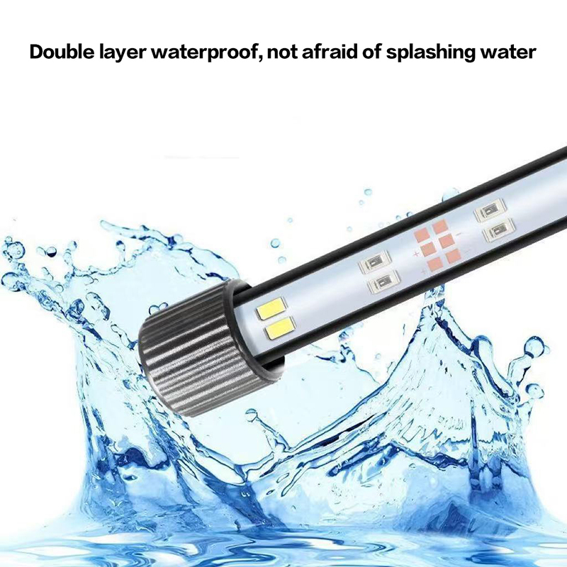 Fish Tank Light Underwater Lig - مراجعة Aquarium Plant Ornament وسعره