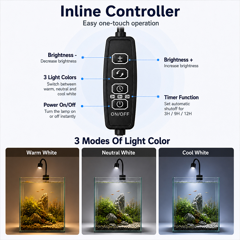 USB LED Aquarium Light Lightin - مراجعة Aquarium Plant Ornament وسعره