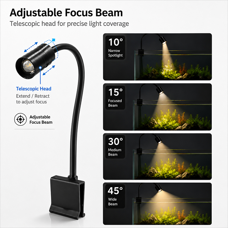 USB LED Aquarium Light Lightin - مراجعة Aquarium Plant Ornament وسعره