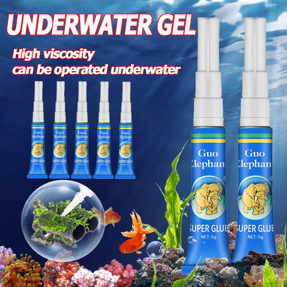 3/5/10Pcs Fish Tank Landscapin - مراجعة Aquarium Plant Glue وسعره
