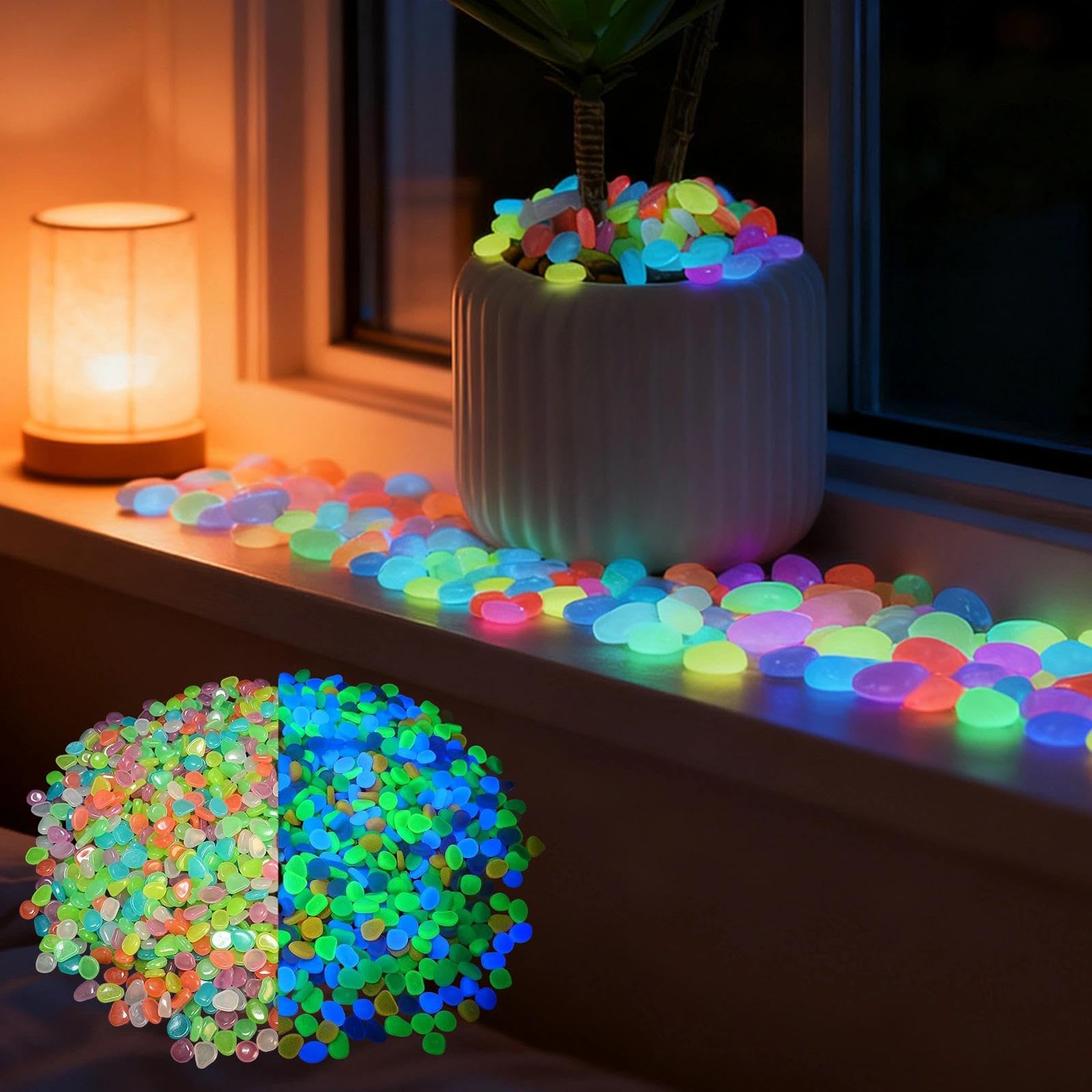 Potted Plants Glow In The Dark - مراجعة Aquarium Plant Ornament وسعره
