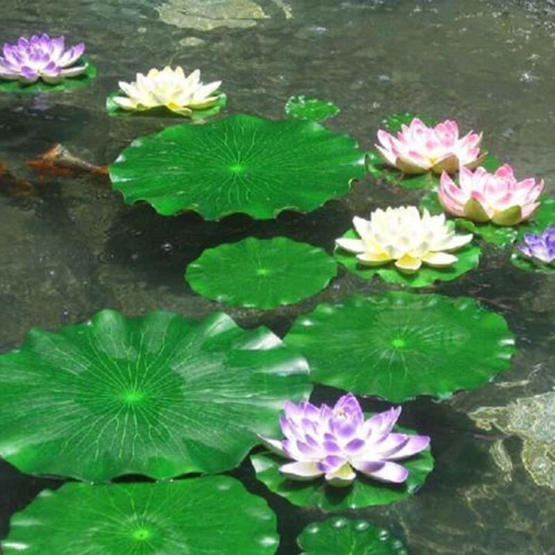2026 Artificial Water Lily Lot - مراجعة Aquarium Plants Book وسعره