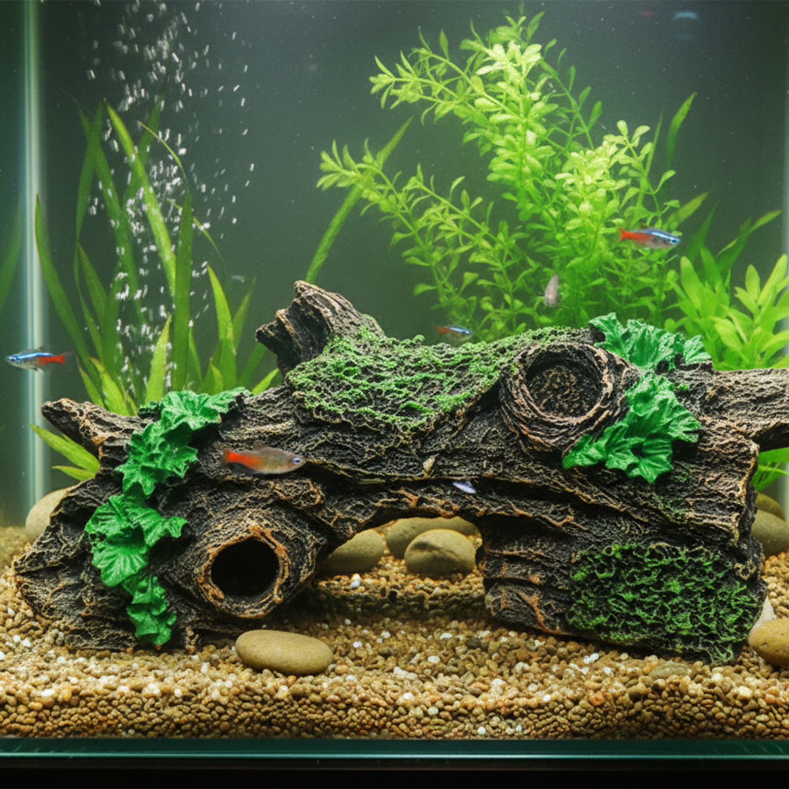 Aquarium Driftwoods Decor Tree - مراجعة Aquarium Plant Guide وسعره