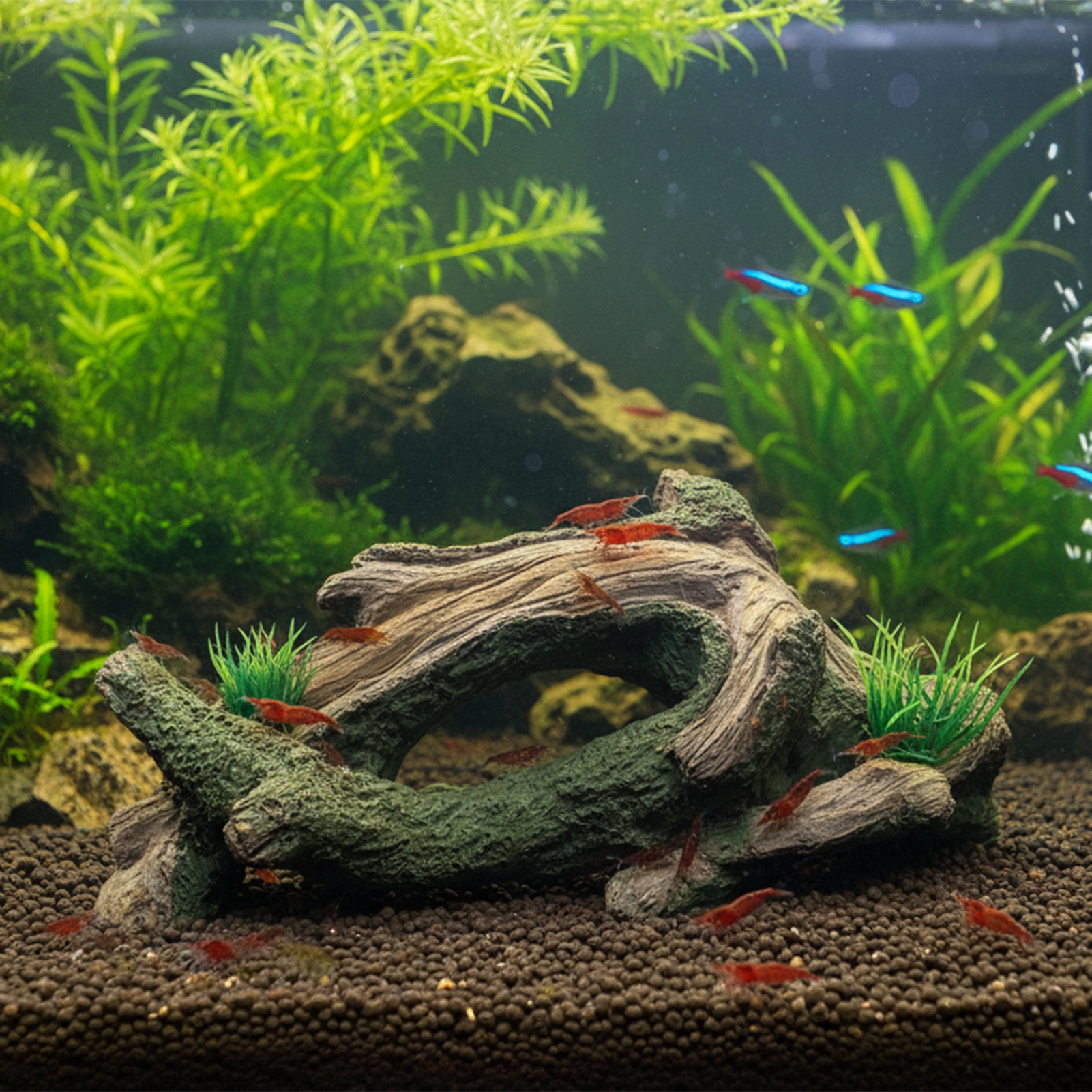 Aquarium Driftwoods Decor Tree - مراجعة Aquarium Plant Guide وسعره