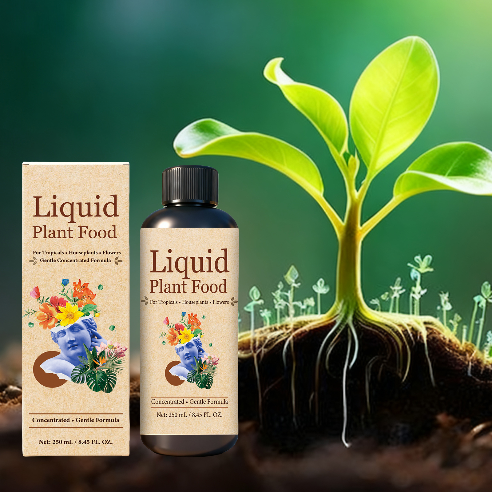 Houseplant Liquid Fertilizer,  - مراجعة Liquid Fertilizer All In وسعره
