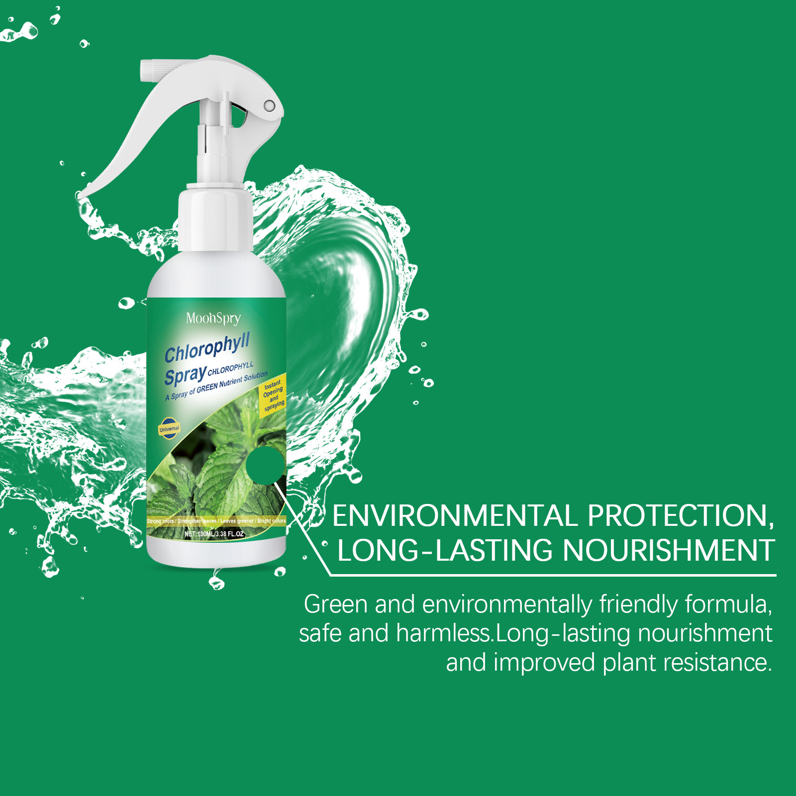 Moonspry Plant Chlorophyll Fol - مراجعة Liquid Fertilizer All In وسعره