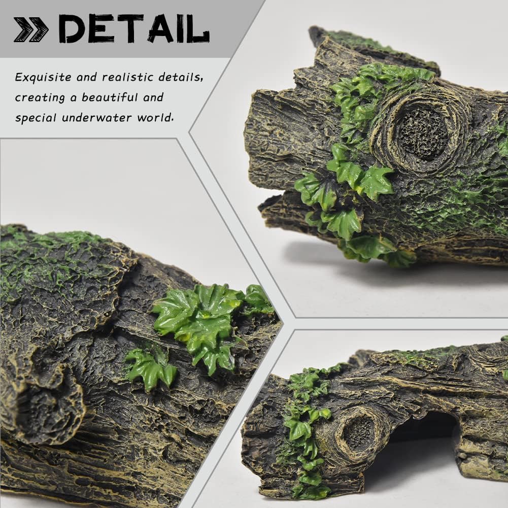 Aquarium Hollow Tree Tunnel Ca - مراجعة Aquarium Plant Guide وسعره