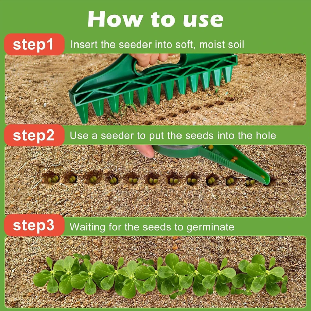 26cm Hand Dibbler 12-Hole Fast - مراجعة Tissue Culture Plant وسعره