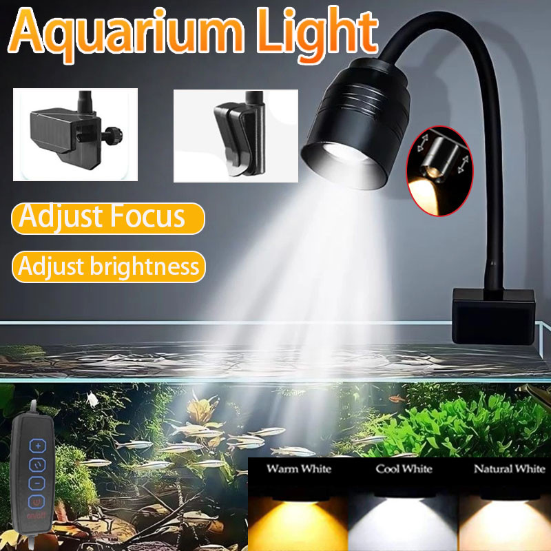 USB Aquarium Light Lighting pl - مراجعة Aquarium Plant Ornament وسعره