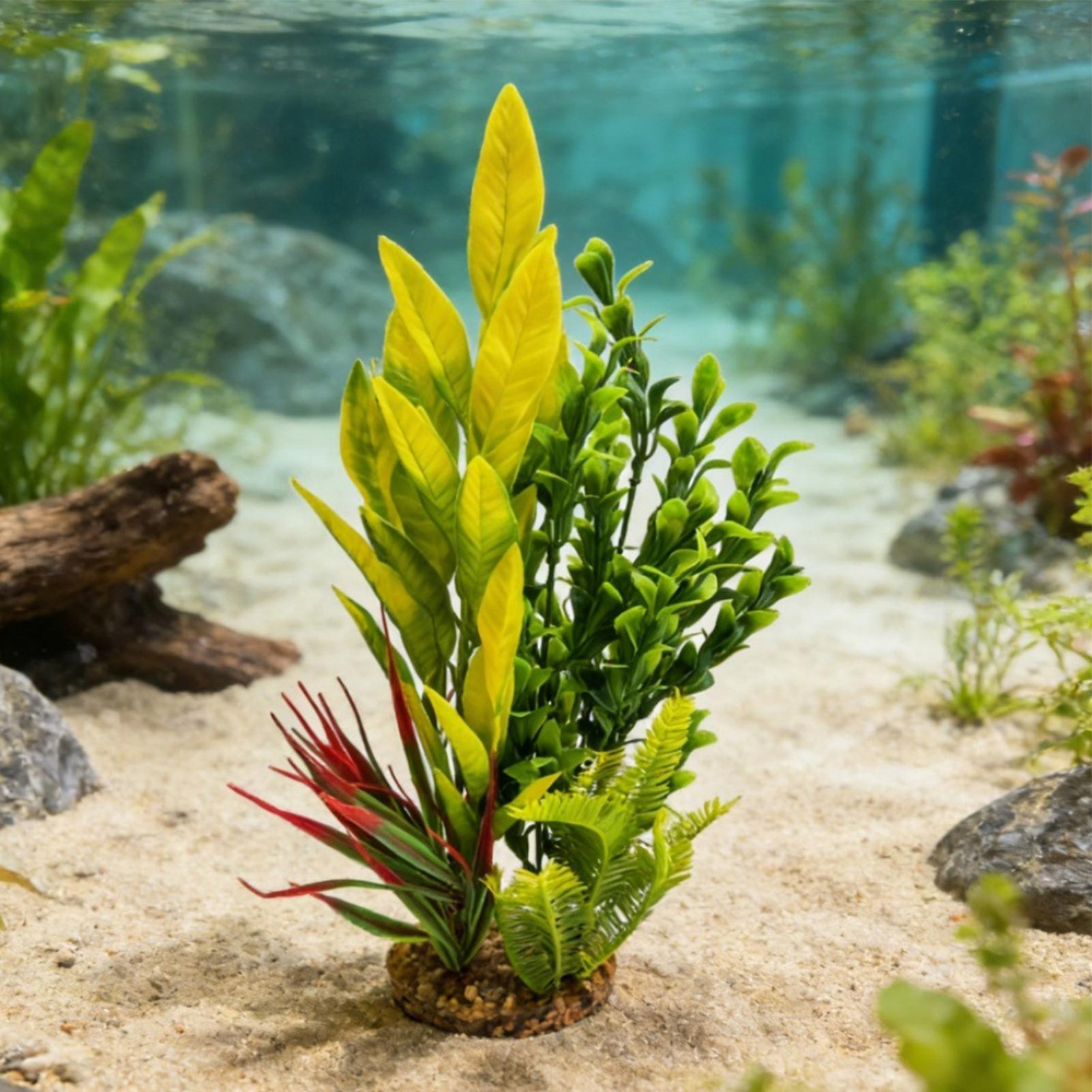 Artificial Aquarium Plants Fis - مراجعة Planted Aquarium For Beginners وسعره