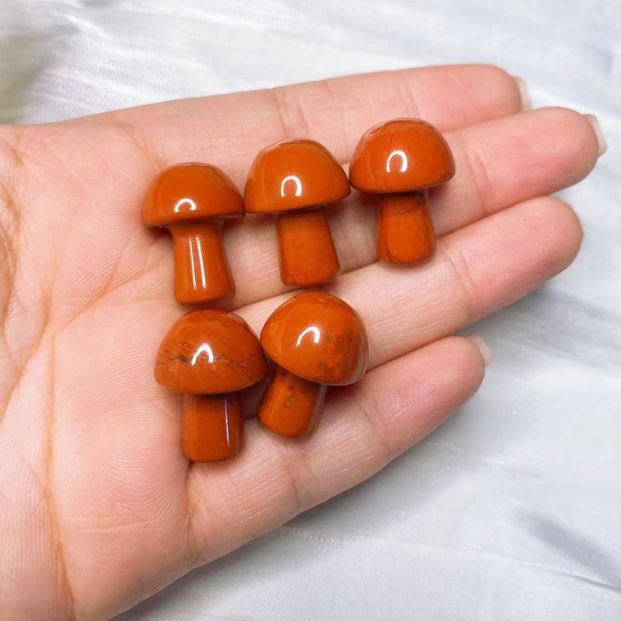 Natural Crystal Mini Mushroom  - مراجعة Aquarium Plant Ornament وسعره