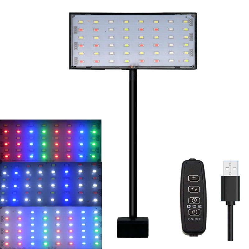 LED Fish Tank Light with Adjus - مراجعة Planted Aquarium Freshwater وسعره