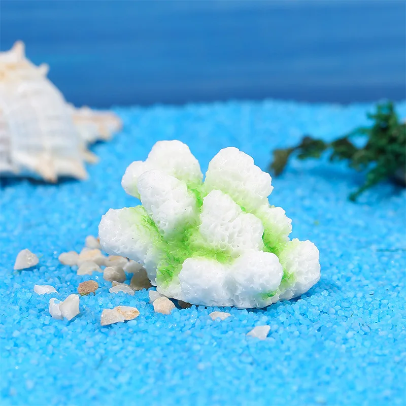 Colorful Resin Aquarium Mini A - مراجعة Aquarium Plant Ornament وسعره