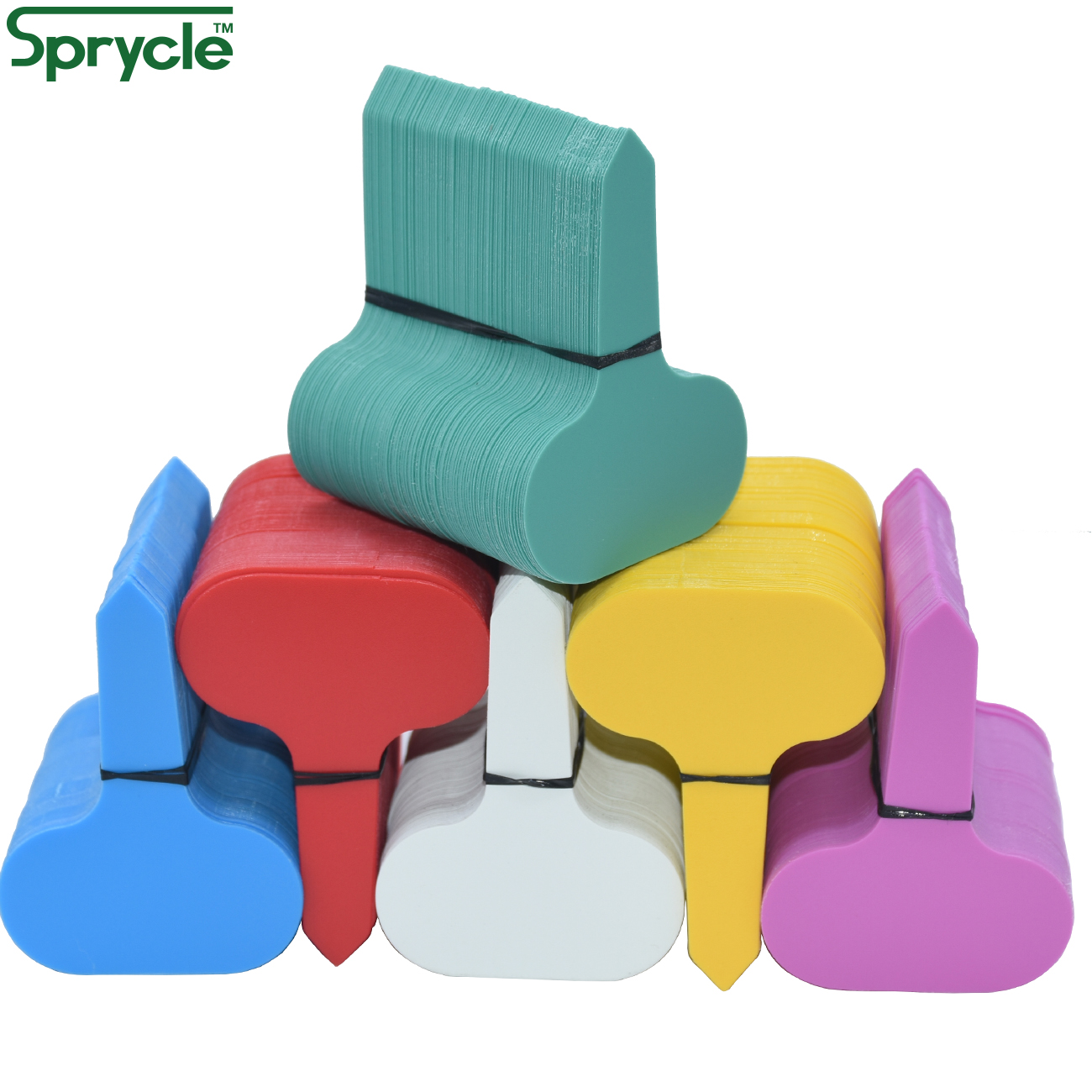 SPRYCLE 50PCS 50*70MM Colorful - مراجعة Tissue Culture Plant وسعره