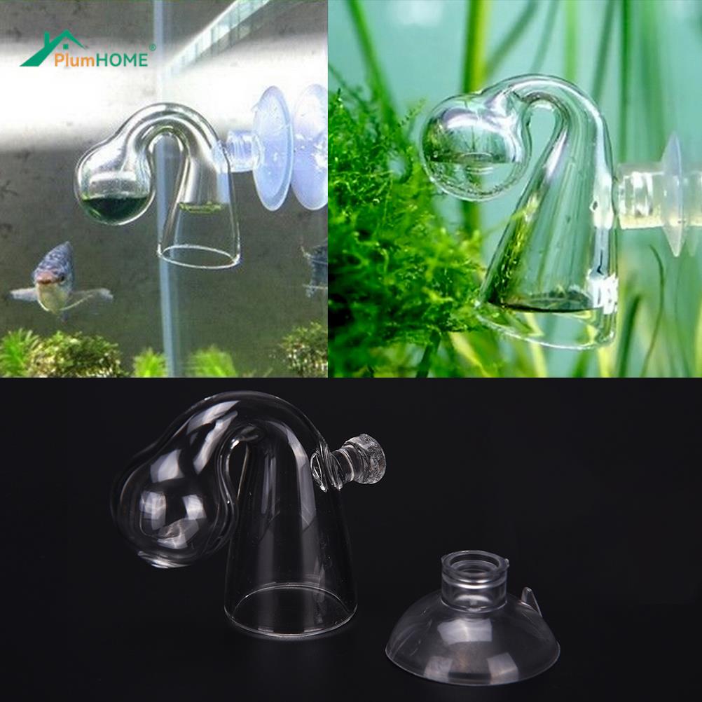 Fish Tank CO2 Diffuse Glass Dr - مراجعة Glass Co2 Drop Checker وسعره