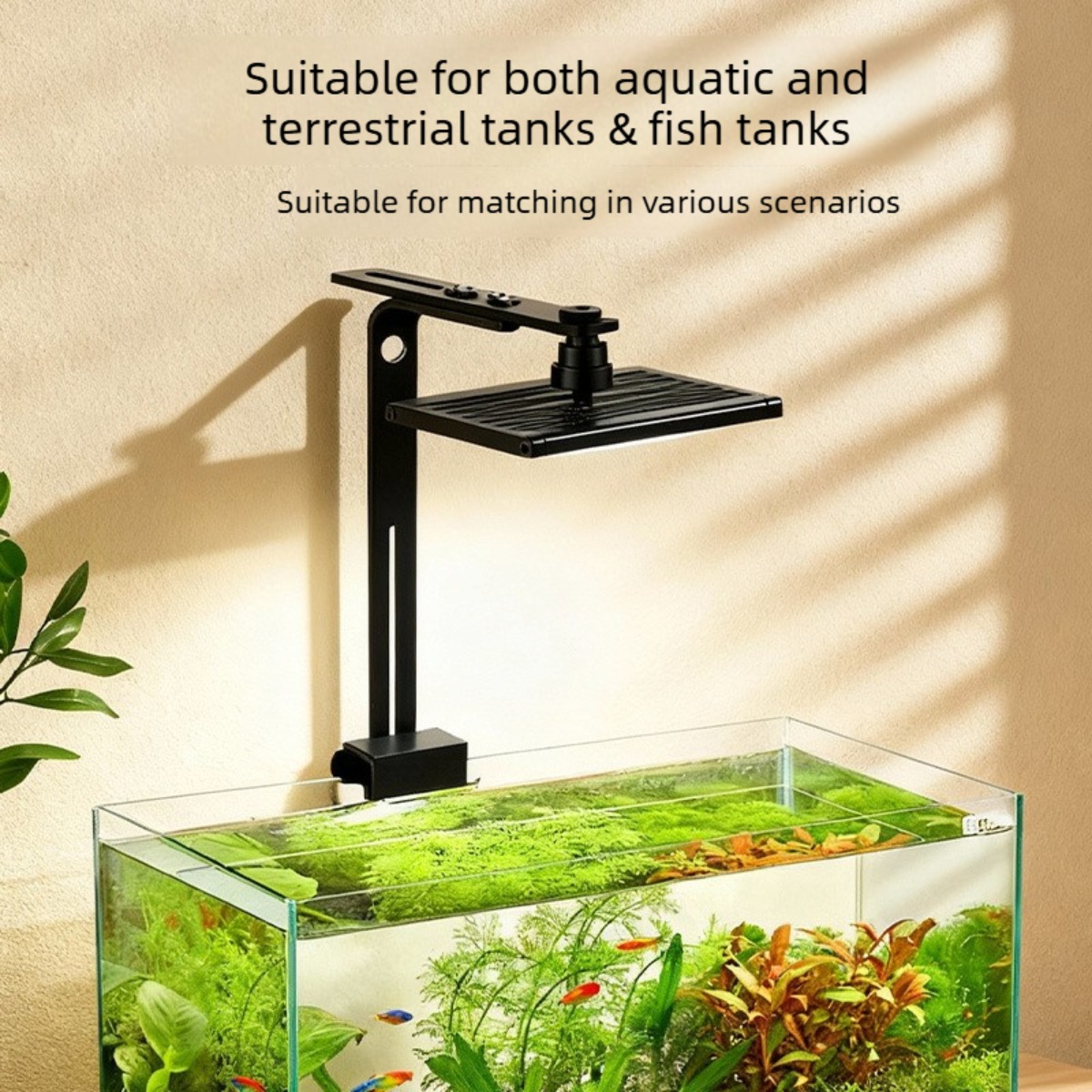 Dimmable LED Aquarium Light wi - مراجعة Planted Aquarium Freshwater وسعره