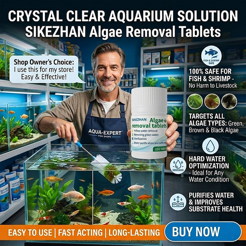 Fast Algae Remover Tablets Fis - مراجعة Planted Aquarium Algae Control وسعره