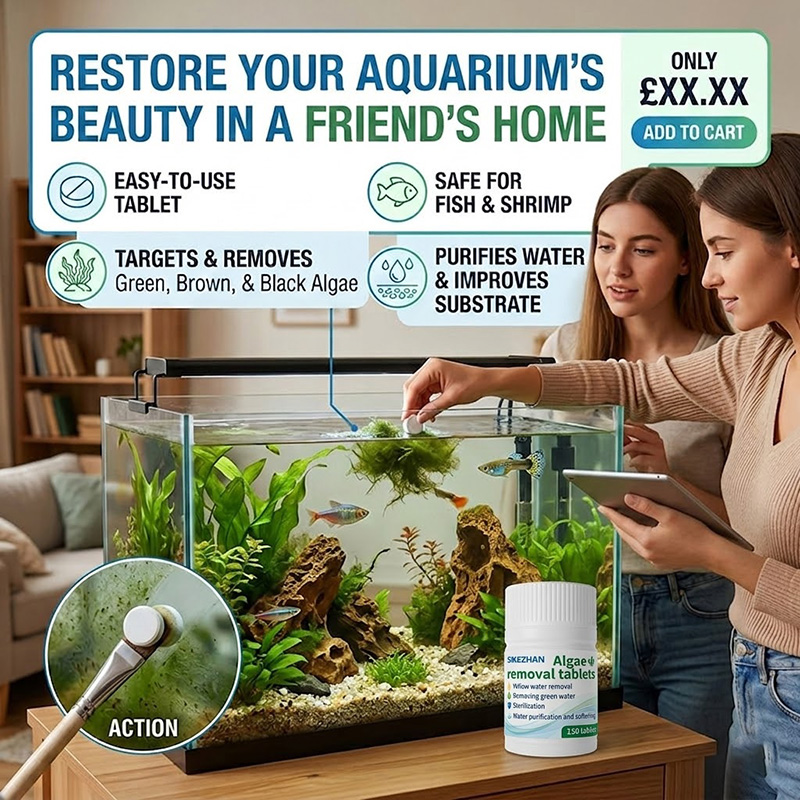 Fast Algae Remover Tablets Fis - مراجعة Planted Aquarium Algae Control وسعره