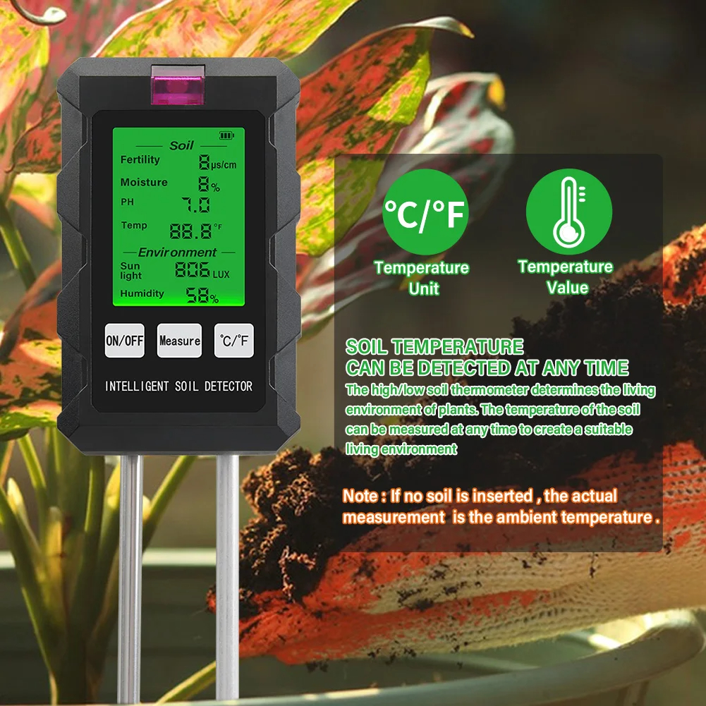 ST03 Six-in-One Soil Tester Mo - مراجعة Tissue Culture Plant وسعره