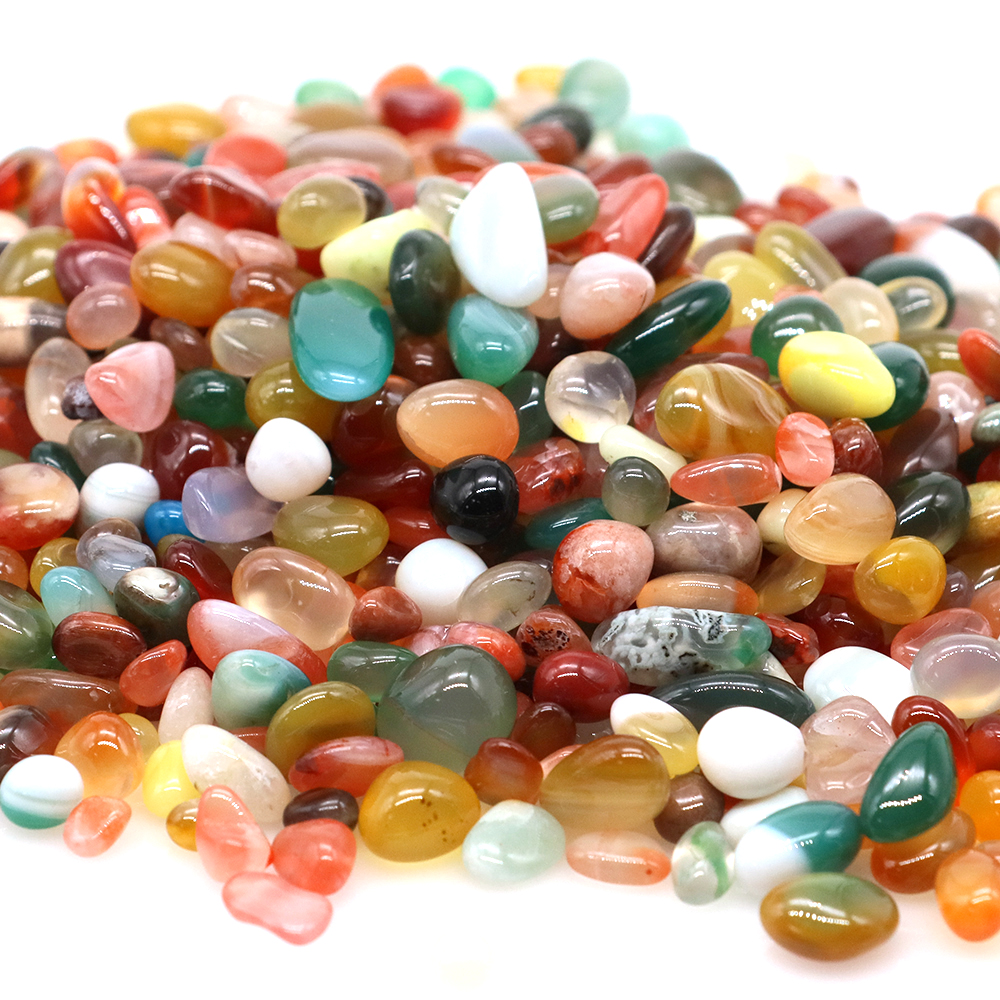 Natural Stone Tumbled Agate Gr - مراجعة Aquarium Plant Ornament وسعره