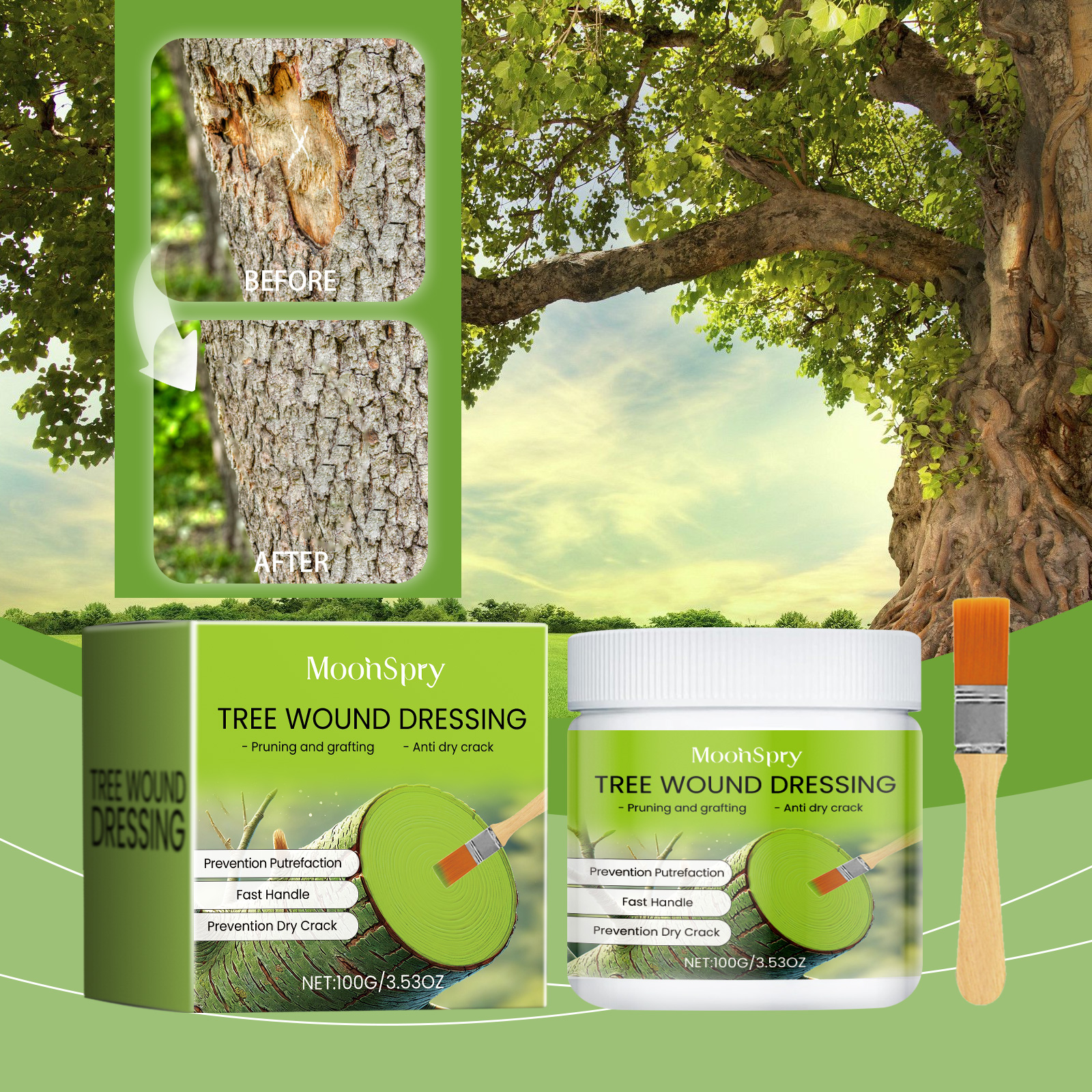 100g All Purpose Tree Wound He - مراجعة Liquid Fertilizer All In وسعره