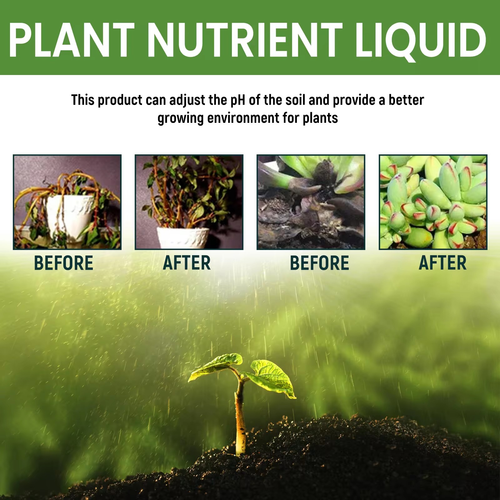 MOONSPRY 100ml Organic Potted  - مراجعة Liquid Fertilizer All In وسعره