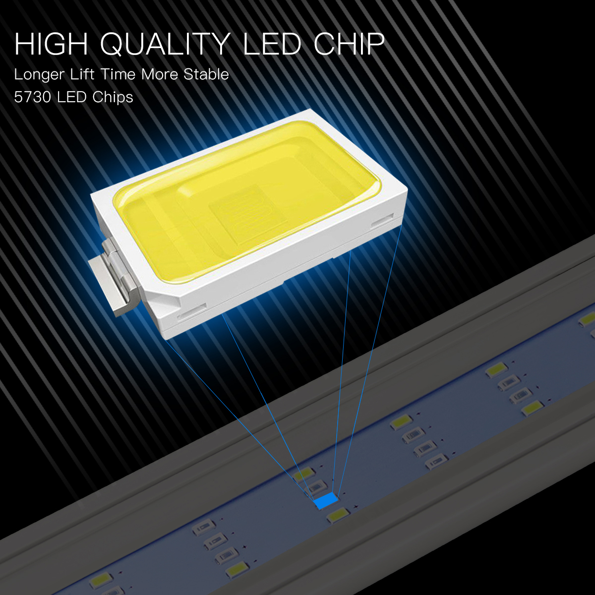 Super Slim LED Aquarium Light  - مراجعة Aquarium Plant Ornament وسعره