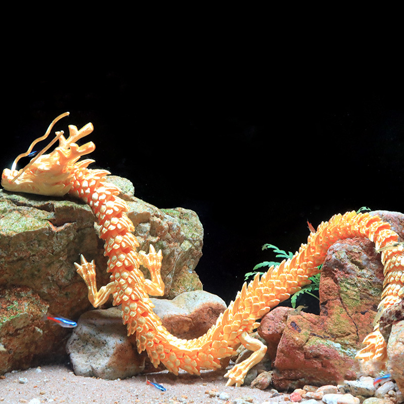 3D Printed Conjoined Dragon Or - مراجعة Aquarium Plants Book وسعره