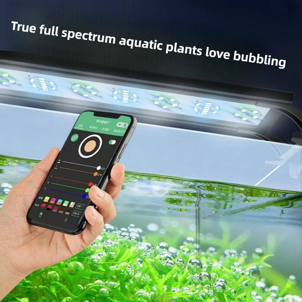 Full Spectrum LED Aquarium Lig - مراجعة Planted Aquarium Algae Control وسعره