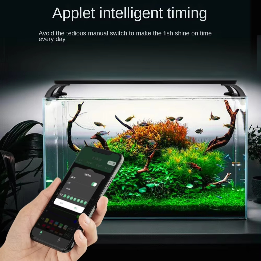Full Spectrum LED Aquarium Lig - مراجعة Planted Aquarium Algae Control وسعره