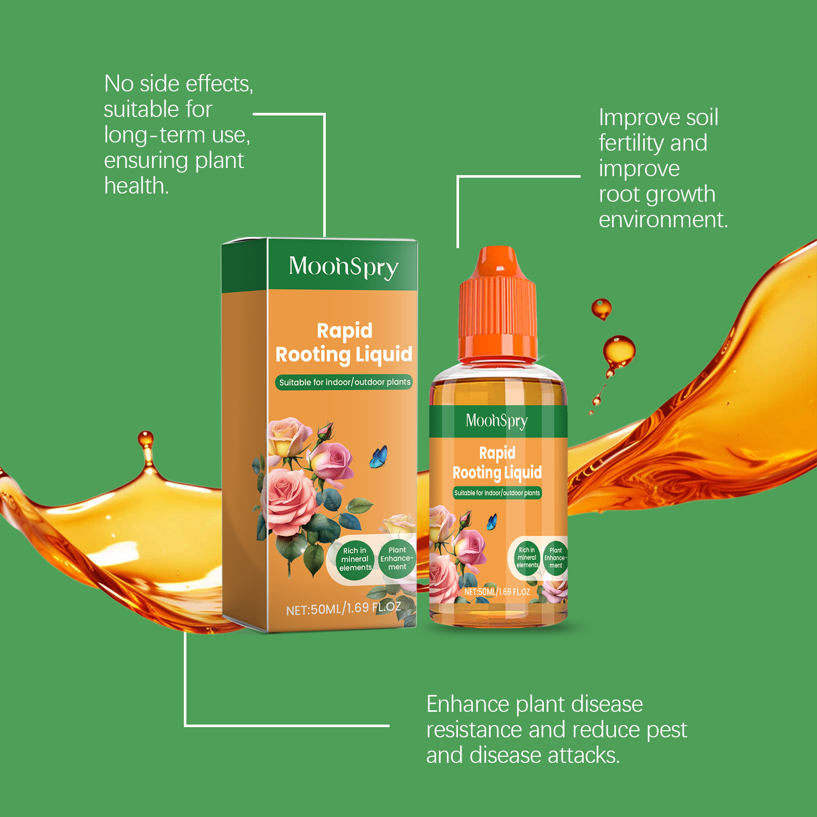 50ML All-purpose Plant Nutriti - مراجعة Liquid Fertilizer All In وسعره