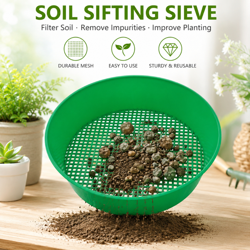 Home Garden 1/3/5pcs Soil Siev - مراجعة Tissue Culture Plant وسعره