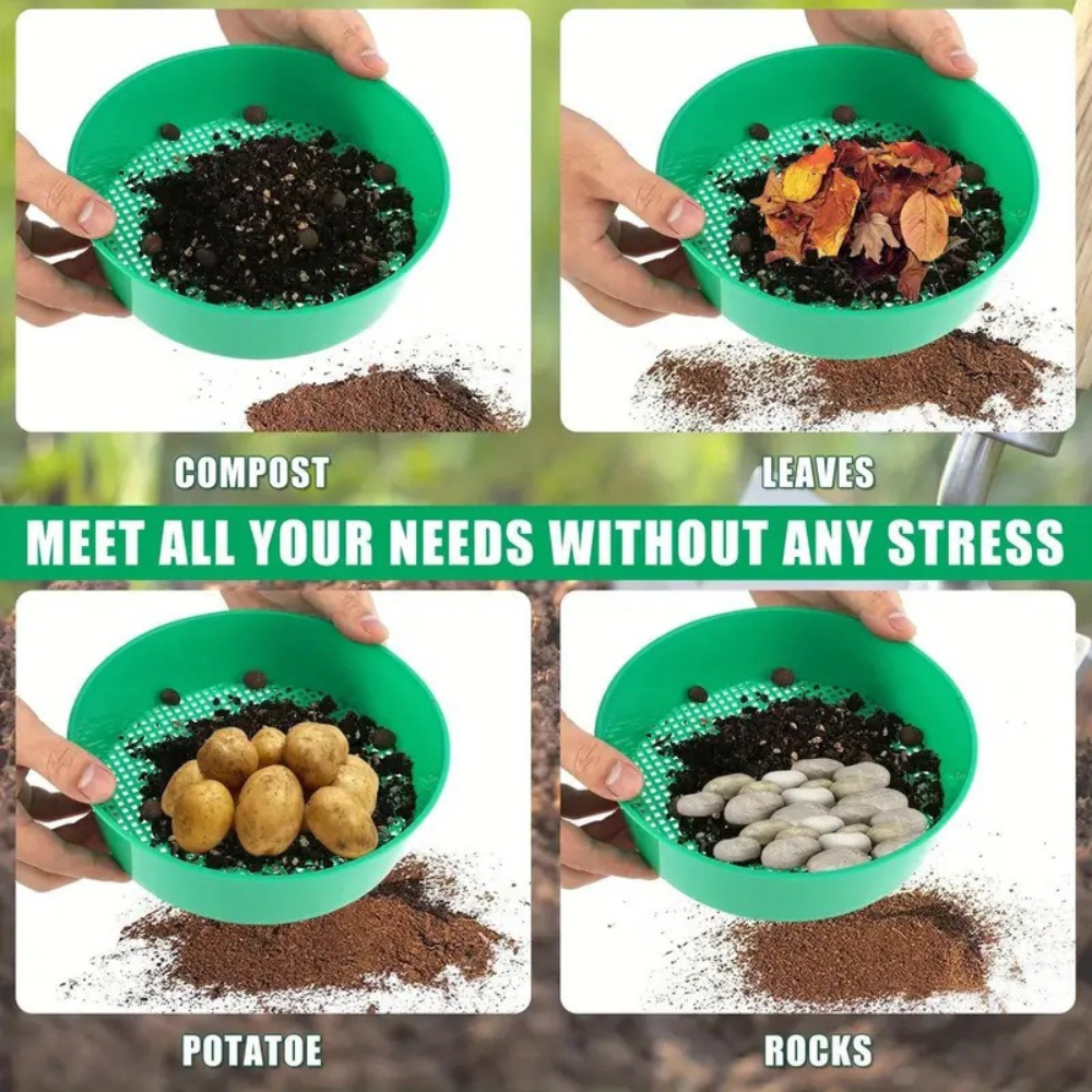 Home Garden 1/3/5pcs Soil Siev - مراجعة Tissue Culture Plant وسعره