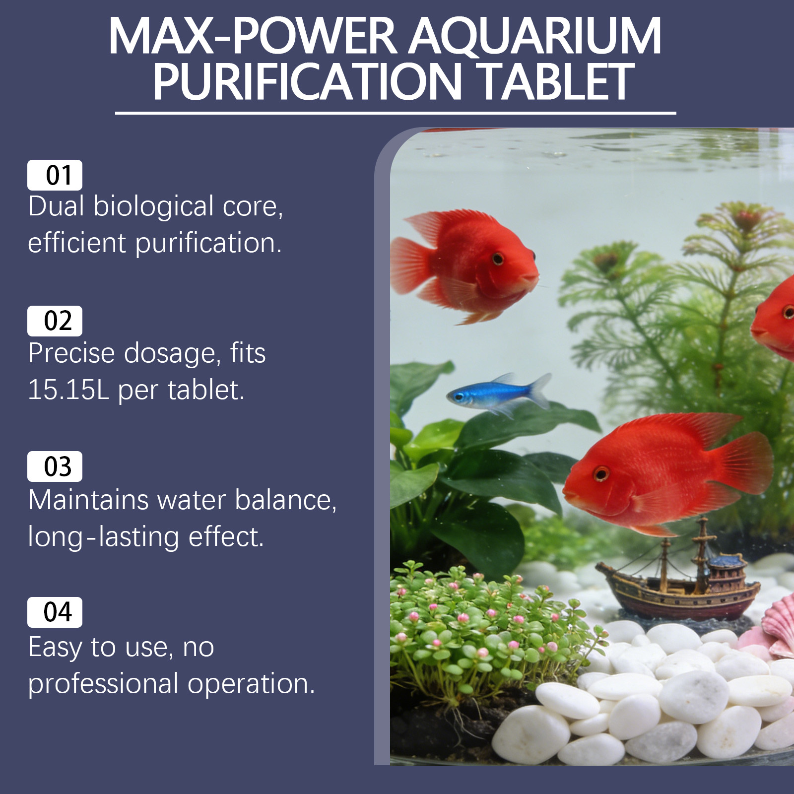 Algae Remover Tablets for Aqua - مراجعة Planted Aquarium Algae Control وسعره