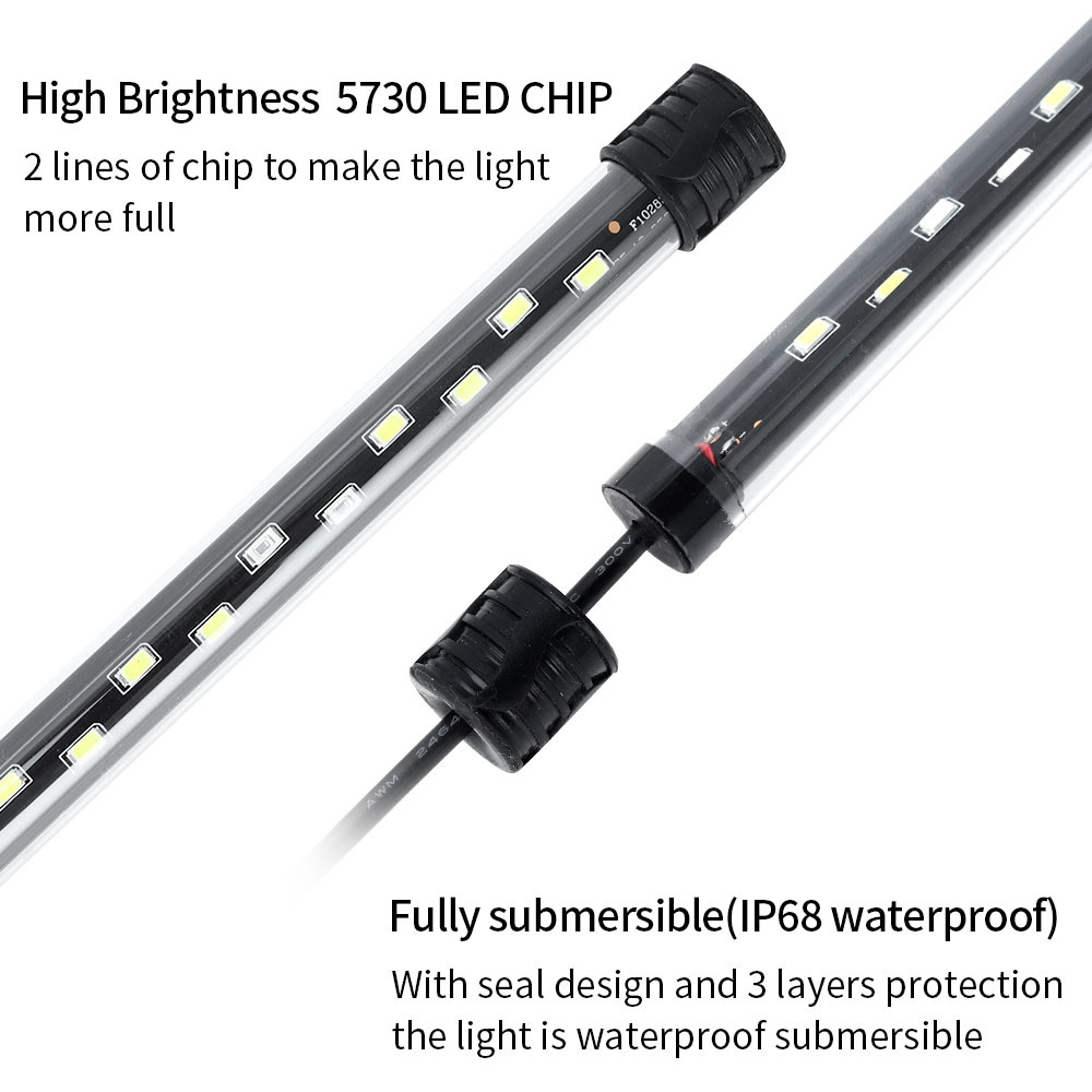 90-260V Aquarium Light LED Wat - مراجعة Aquarium Plant Ornament وسعره